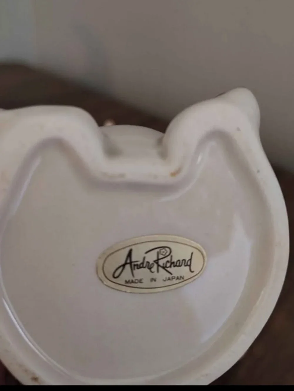 Andre Richard made in Japan vintage Hippo soap pump dispenser